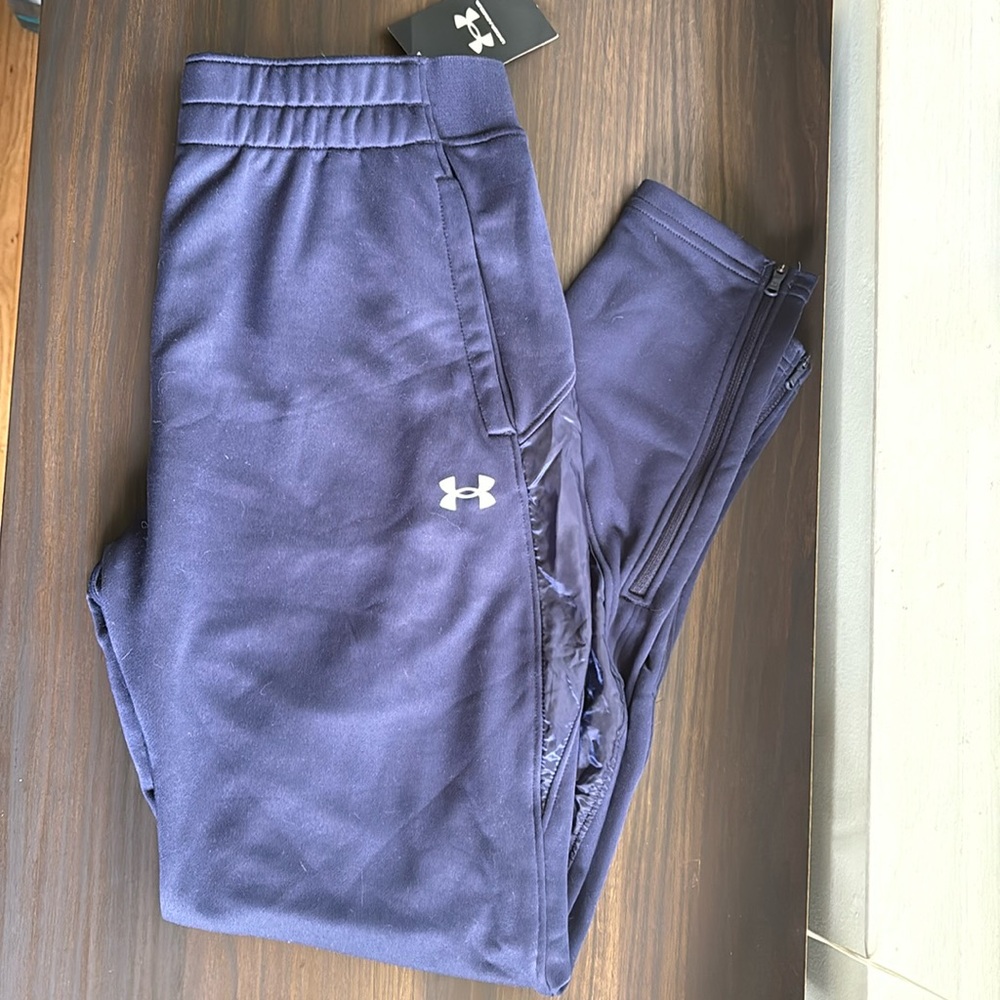 Under Armour Command Warmup Pant Navy Blue Small